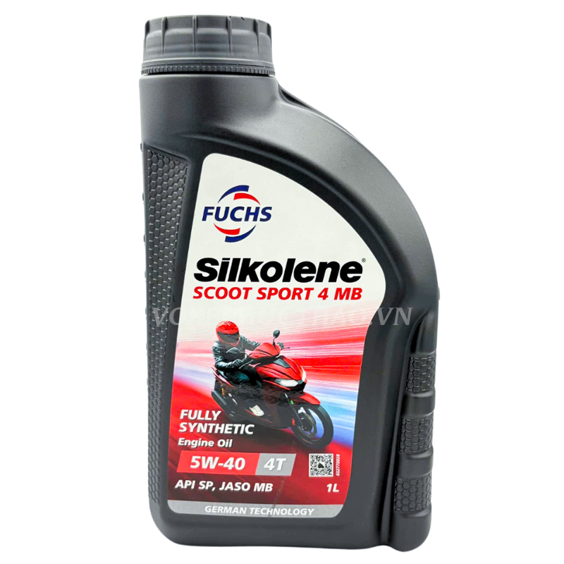 NHỚT FUCHS SILKOLENE SCOOT SPORT 4 MB 5W40 1L